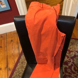 Banana Republic Aiden Chino Orange/red 34/32